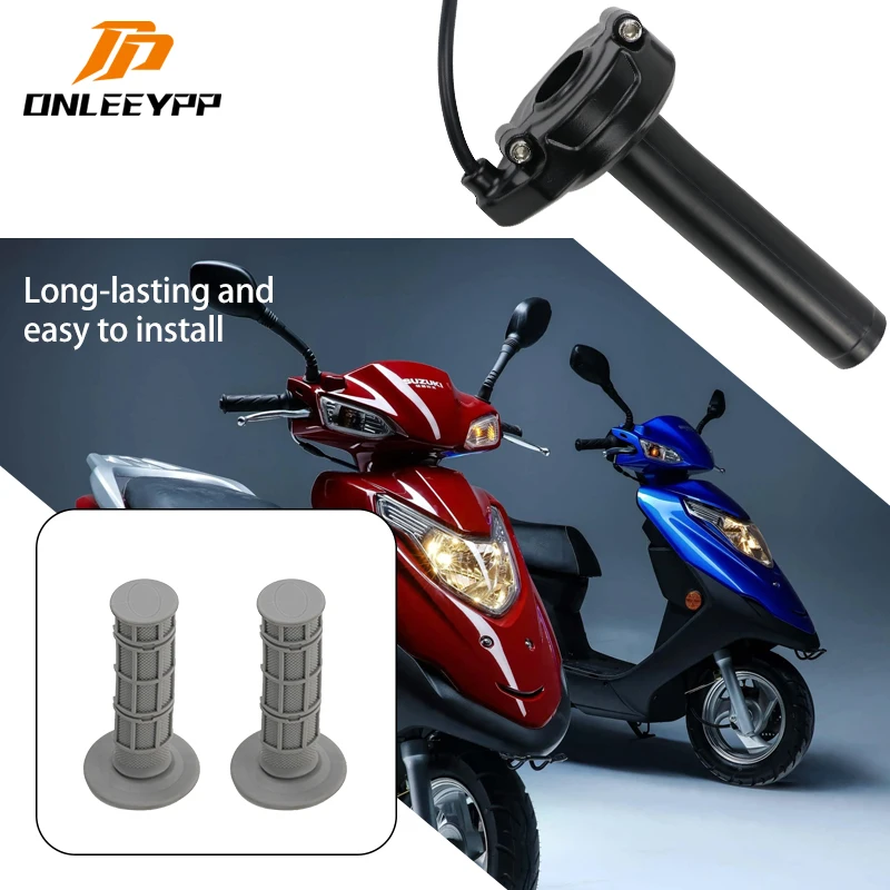 ONLEEYPP Motorcycle Parts 12V-96V Throttle Twist Grip Gas Handle Grips Handlebar For Electric Scooter Vehicle E-bike Accessories
ONLEEYPP Motorcycle Parts 12V-96V Throttle Twist Grip Gas Handle Grips Handlebar For Electric Scooter Vehicle E-bike Accessories