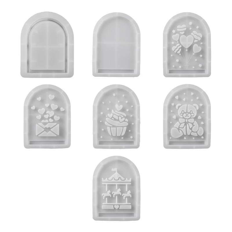 7pcs Multifunctional Silicone Silhouettes Mold For DIY Gypsum And Resin Crafts For Home Decors And Bases
7pcs Multifunctional Silicone Silhouettes Mold For DIY Gypsum And Resin Crafts For Home Decors And Bases
