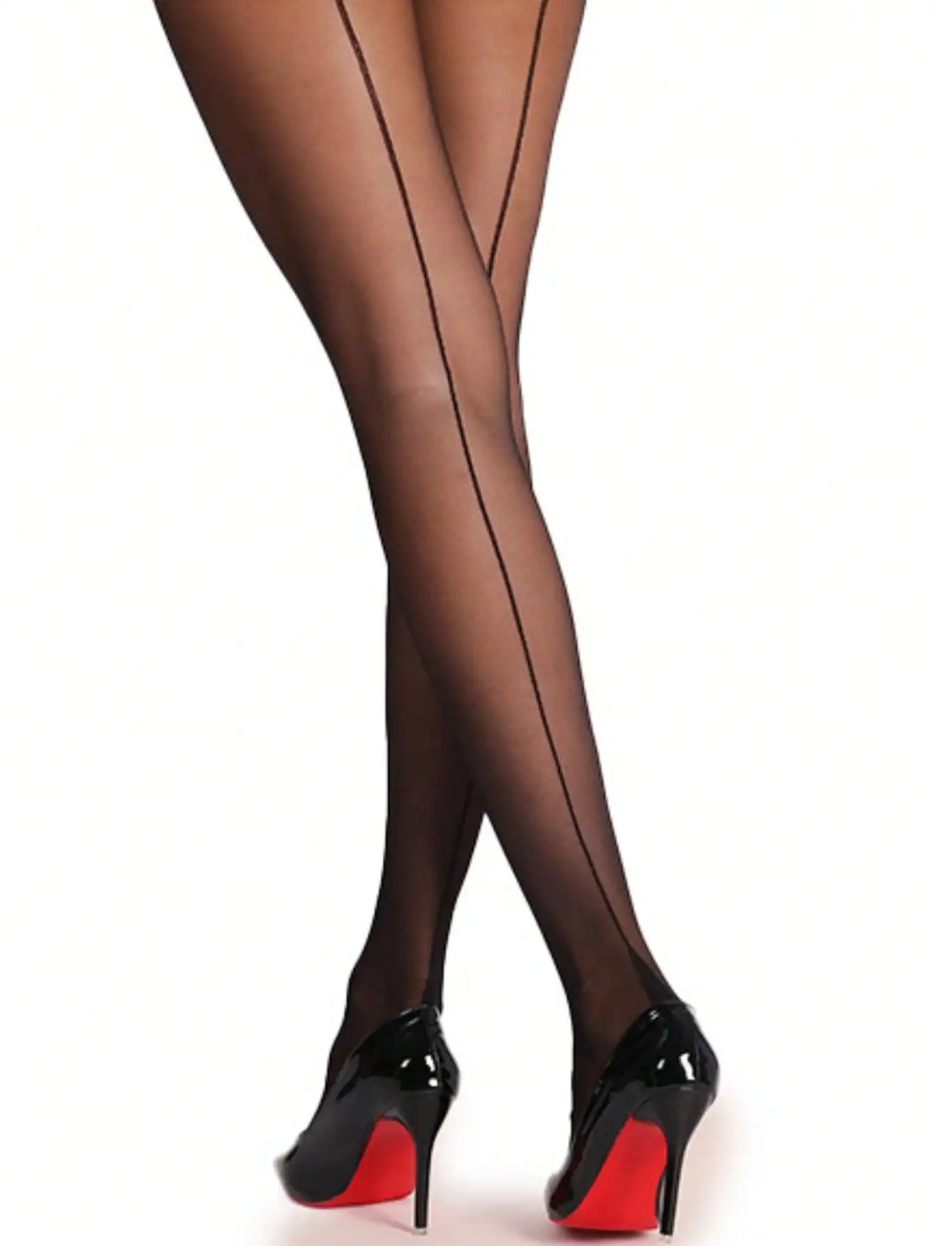 Women's Black Sheer Tights with Back Seam - Slimming, Ultra-Thin & Breathable for Fashion & Daily Wear
Women's Black Sheer Tights with Back Seam - Slimming, Ultra-Thin & Breathable for Fashion & Daily Wear