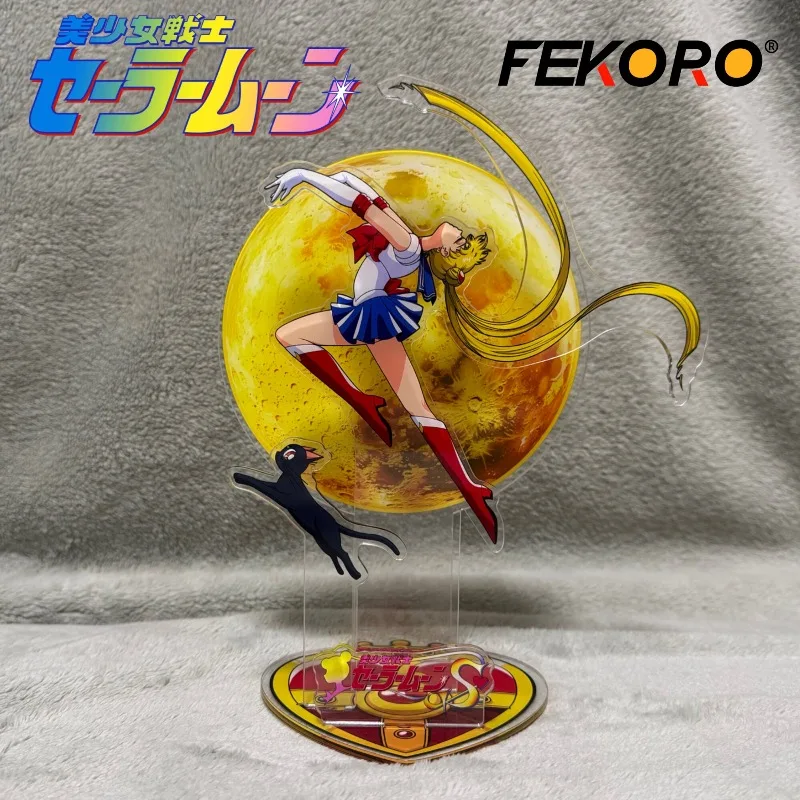 Anime Sailor Moon Tsukino Usagi Leap Edition Acrylic Character Stand 224x185mm Figure Model Exhibition Ornament Decorative Toy
Anime Sailor Moon Tsukino Usagi Leap Edition Acrylic Character Stand 224x185mm Figure Model Exhibition Ornament Decorative Toy
