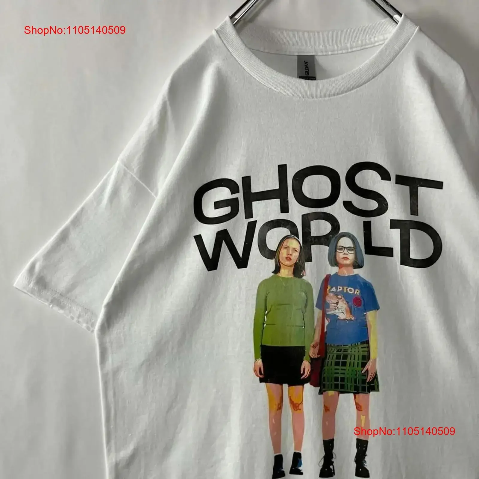 Футболка из фильма «Призрачный мир», одежда 2ND, белая, размер L, американские конфеты, винтажная стираная уличная одежда унисекс с рисунком
Футболка из фильма «Призрачный мир», одежда 2ND, белая, размер L, американские конфеты, винтажная стираная уличная одежда унисекс с рисунком