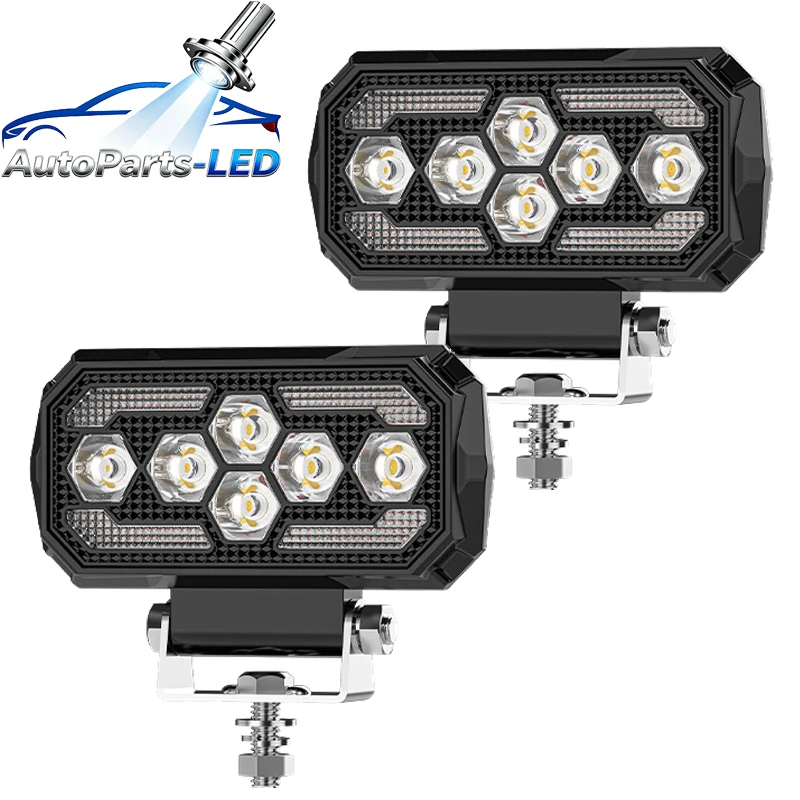 2pcs 5 inch Rectangle DRL Day Running Lights Modified LED Work Lights Off-Road Vehicle Spotlights ATV SUV 4X4 Headlights Flash
2pcs 5 inch Rectangle DRL Day Running Lights Modified LED Work Lights Off-Road Vehicle Spotlights ATV SUV 4X4 Headlights Flash