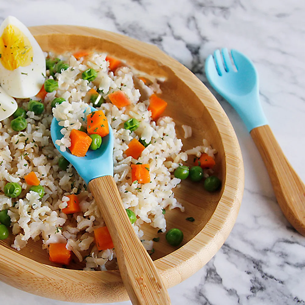 6Pcs Baby Training Spoons Safe Silicone Heads Smooth Comfortable Grip for Kids and Adults Complementary Food Exquisite Porridge
6Pcs Baby Training Spoons Safe Silicone Heads Smooth Comfortable Grip for Kids and Adults Complementary Food Exquisite Porridge