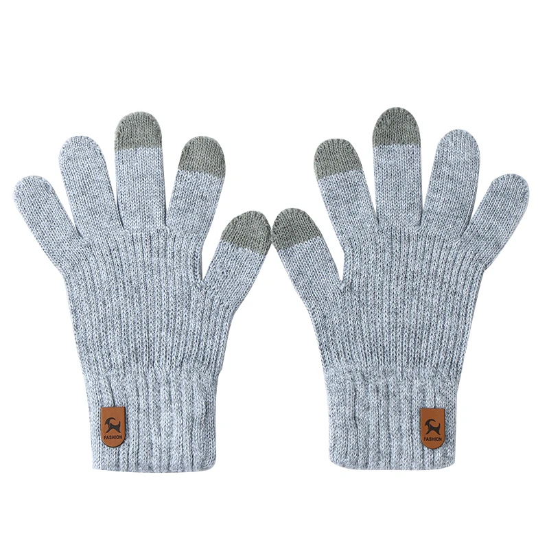 Классические перчатки с пятью пальцами для мужчин и женщин, вязаные перчатки из чистой шерсти, стиль с сенсорным экраном, высокое качество, утолщенные для тепла, перчатки
Классические перчатки с пятью пальцами для мужчин и женщин, вязаные перчатки из чистой шерсти, стиль с сенсорным экраном, высокое качество, утолщенные для тепла, перчатки