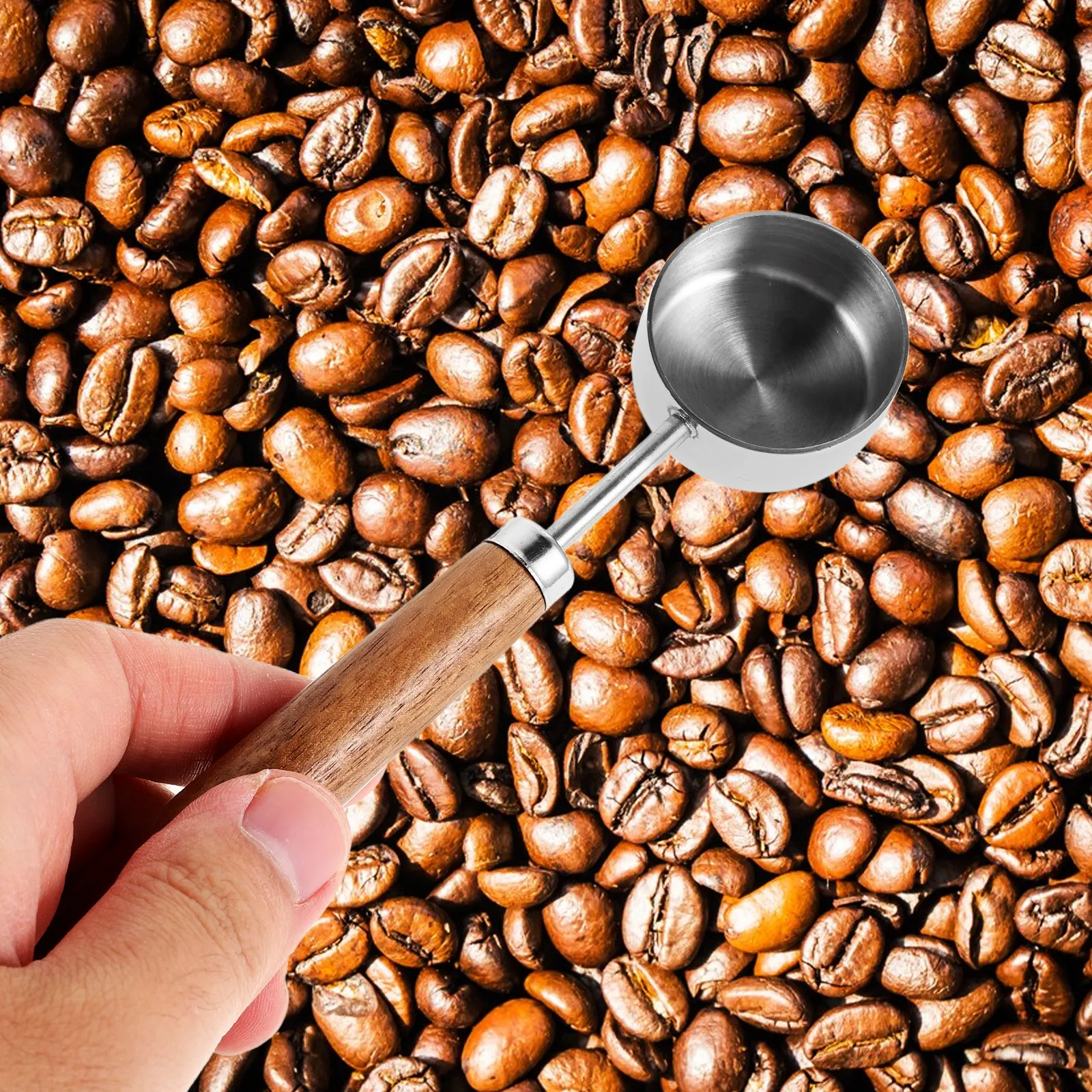 Мерная ложка для кофе 15 мл из нержавеющей стали с деревянной ручкой для чая, протеинового порошка, сухого молока, сахара
Мерная ложка для кофе 15 мл из нержавеющей стали с деревянной ручкой для чая, протеинового порошка, сухого молока, сахара