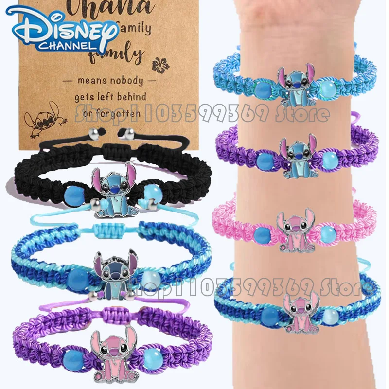 Girl Bracelet Disney Stitch Bracelet Pink Blue Purple Cartoon Anime Jewelry Gift Girl's Birthday Gift Couple Jewelry
Girl Bracelet Disney Stitch Bracelet Pink Blue Purple Cartoon Anime Jewelry Gift Girl's Birthday Gift Couple Jewelry