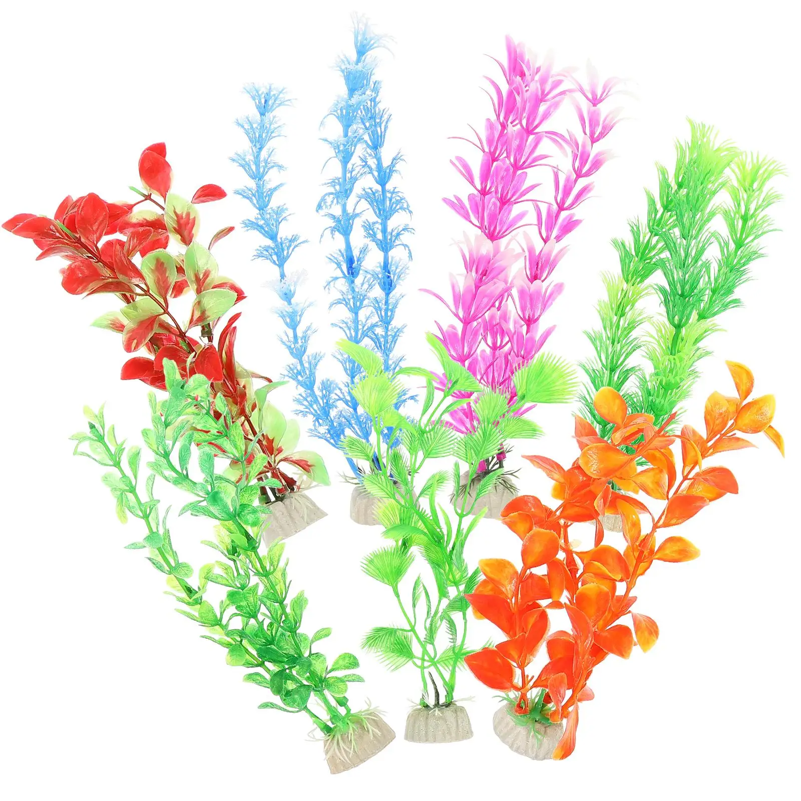 7 Pcs Artificial Water Grass Aquarium Plants Decorative Fish Tank Supply Vivid Natural Lively Atmosphere Exquisite Workmanship
7 Pcs Artificial Water Grass Aquarium Plants Decorative Fish Tank Supply Vivid Natural Lively Atmosphere Exquisite Workmanship
