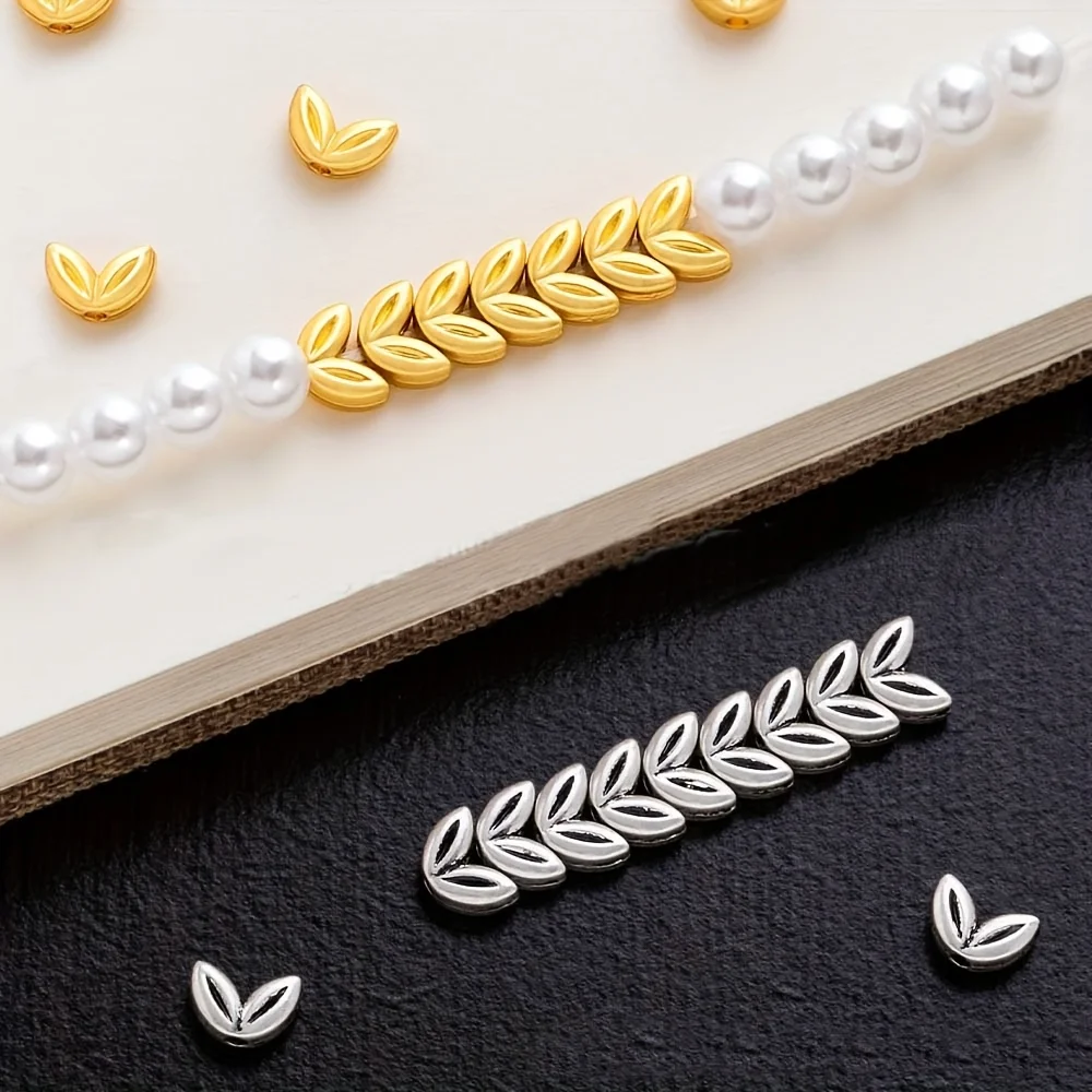 40 Antique Silver Wheat Earrings with 5x7mm Small Hole Beads, for DIY Crafts, Bracelets, Necklaces, Earrings, and Jewelry Access
40 Antique Silver Wheat Earrings with 5x7mm Small Hole Beads, for DIY Crafts, Bracelets, Necklaces, Earrings, and Jewelry Access