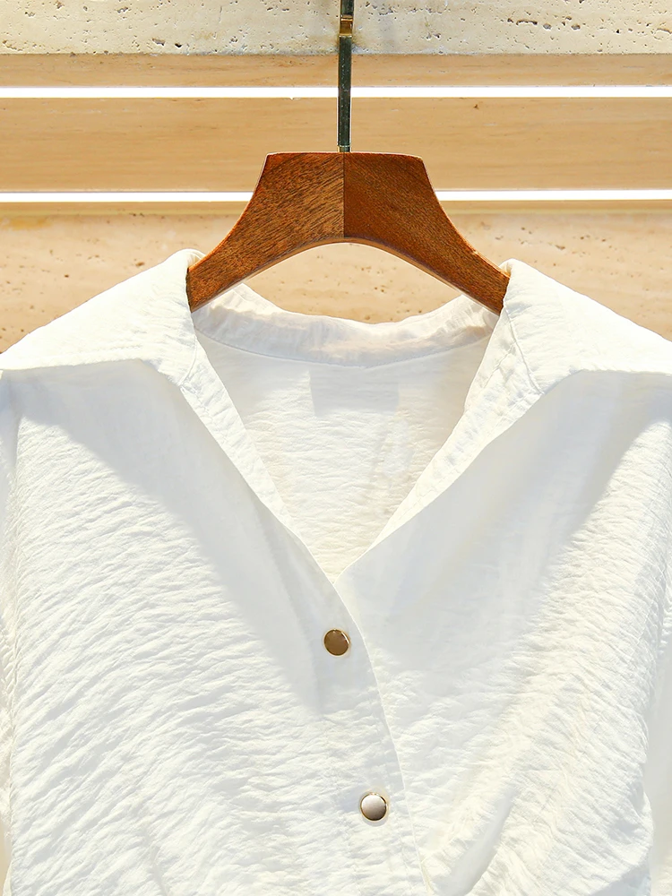 Ele ort Collar irt Autumn Faion Fraance Sle Women's Top High Quali European Goods S Home South Oil
Ele ort Collar irt Autumn Faion Fraance Sle Women's Top High Quali European Goods S Home South Oil