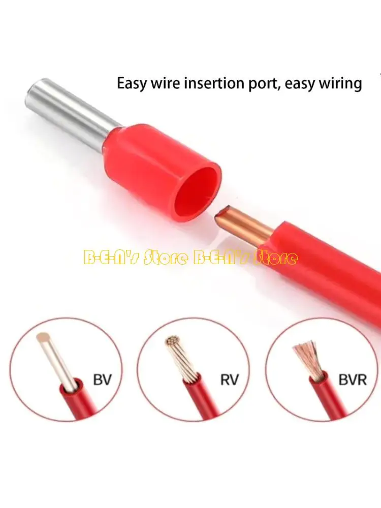 Y1AD 1000pcs Cold Press Crimp Terminals for Electrical Connection and Wiring Projects
Y1AD 1000pcs Cold Press Crimp Terminals for Electrical Connection and Wiring Projects