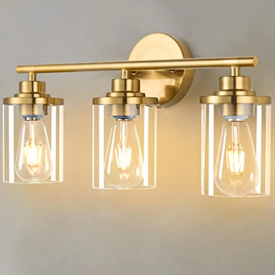 Bathroom Light FixturesVanity Lights Over Mirror Vanity Light for Bathroom 20'' Brass Gold Modern Bath Light
Bathroom Light FixturesVanity Lights Over Mirror Vanity Light for Bathroom 20'' Brass Gold Modern Bath Light