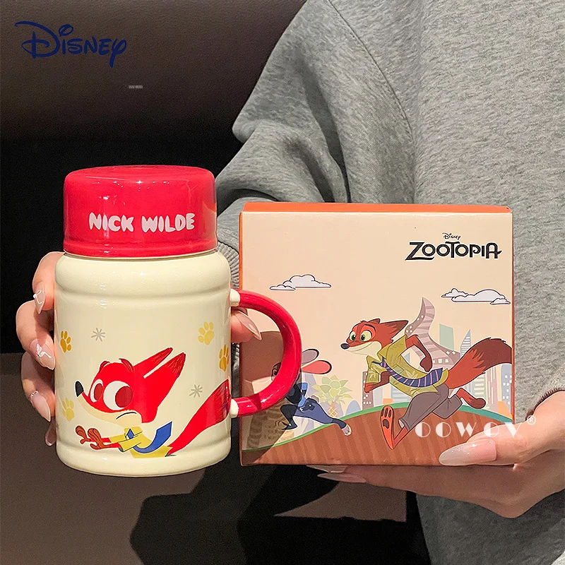 Disney Zootopia Cartoon Anime Couples Mug Cute Print Ceramic Tea Coffee Milk Cup with Lid Home Decoration Kawaii Gift for Girls
Disney Zootopia Cartoon Anime Couples Mug Cute Print Ceramic Tea Coffee Milk Cup with Lid Home Decoration Kawaii Gift for Girls