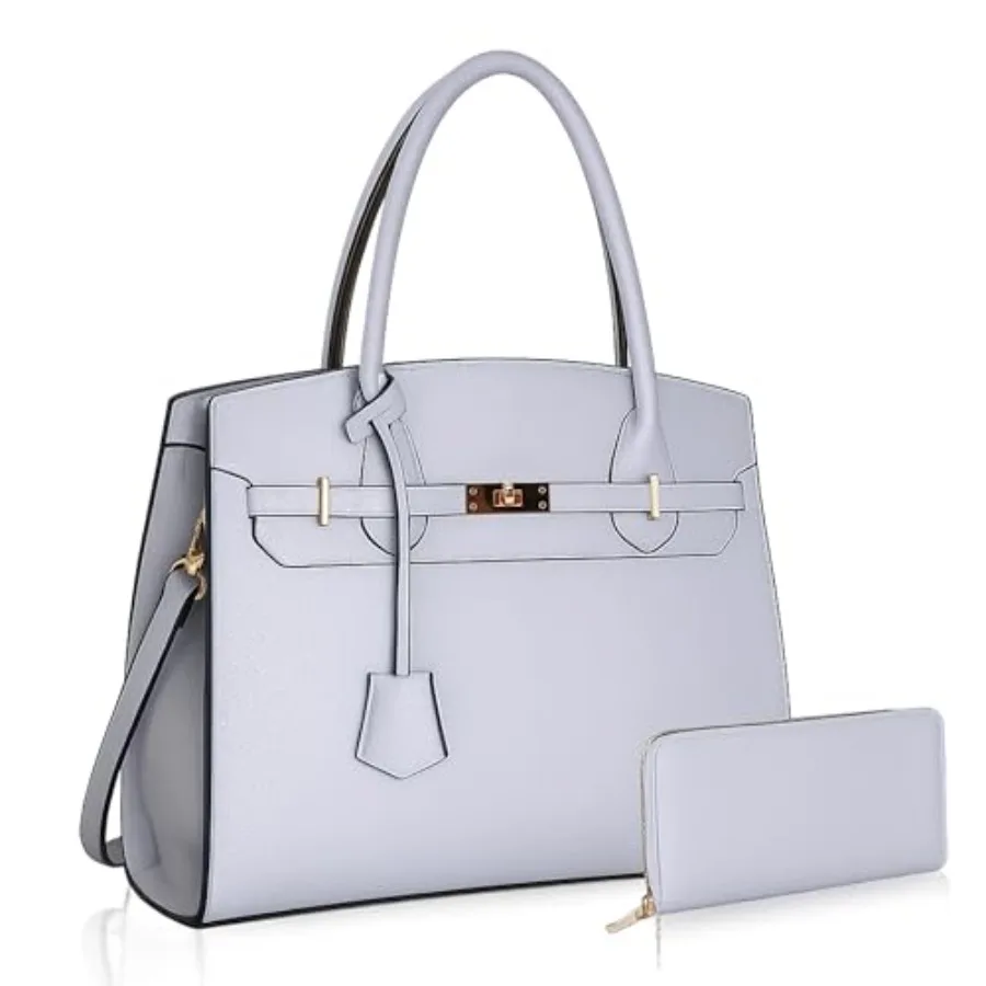 Designer Classic Top Handbags For women Shoulder Purses For Ladies Adjustable Strap Work Satchel with Wallet
Designer Classic Top Handbags For women Shoulder Purses For Ladies Adjustable Strap Work Satchel with Wallet