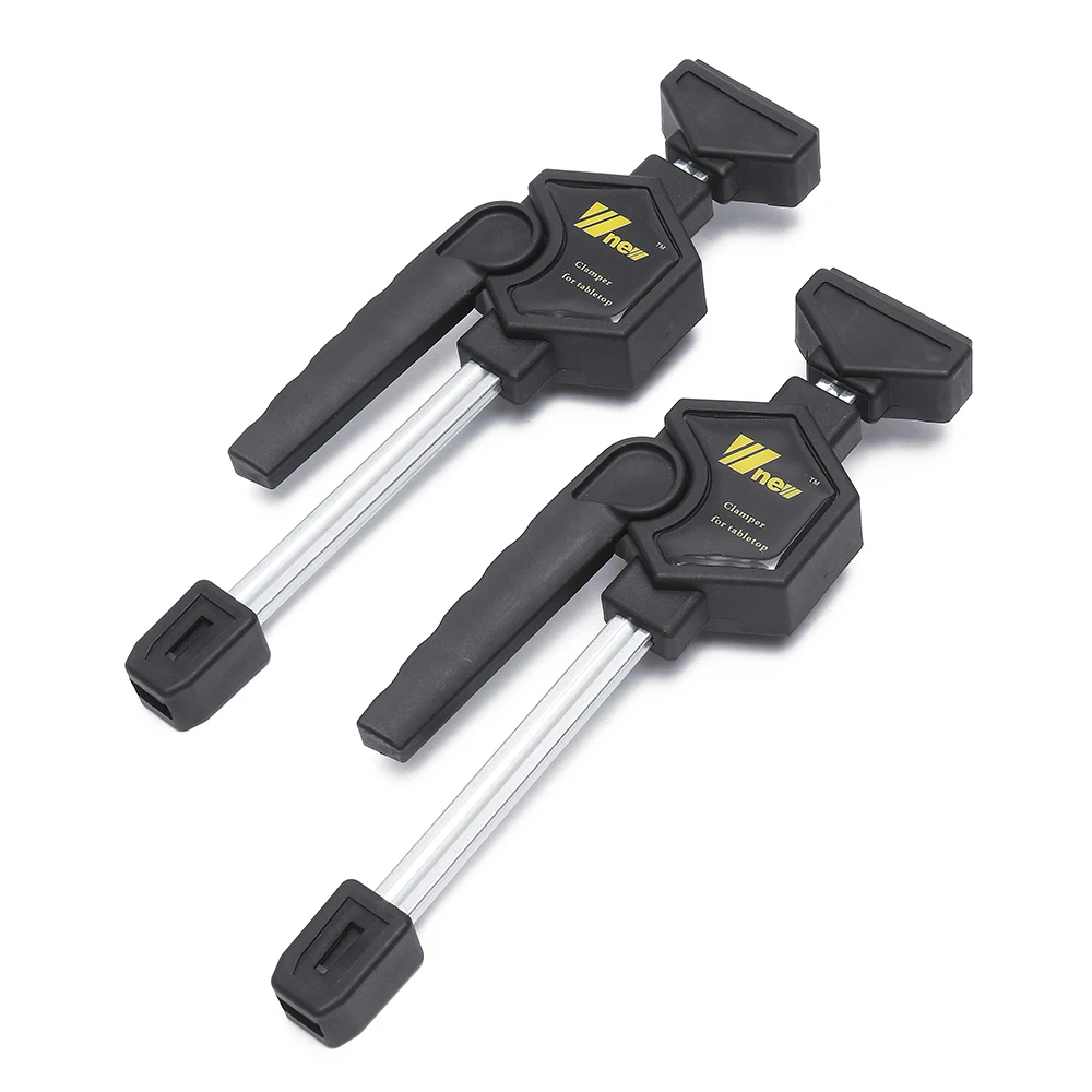 2Pcs MFT Table Clamp 20mm Dog Hole Quick Ratchet Release Speed Squeeze Woodworking Clamp Clip Kit Spreader Gadget DIY Tool
2Pcs MFT Table Clamp 20mm Dog Hole Quick Ratchet Release Speed Squeeze Woodworking Clamp Clip Kit Spreader Gadget DIY Tool