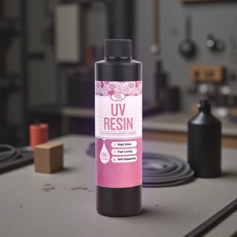 20g/50g/100g UV Epoxy Resin Glue DIY Jewelry Making High Transparency Fast Drying High Hardness Glue UV Lamp DIY Craft Decor