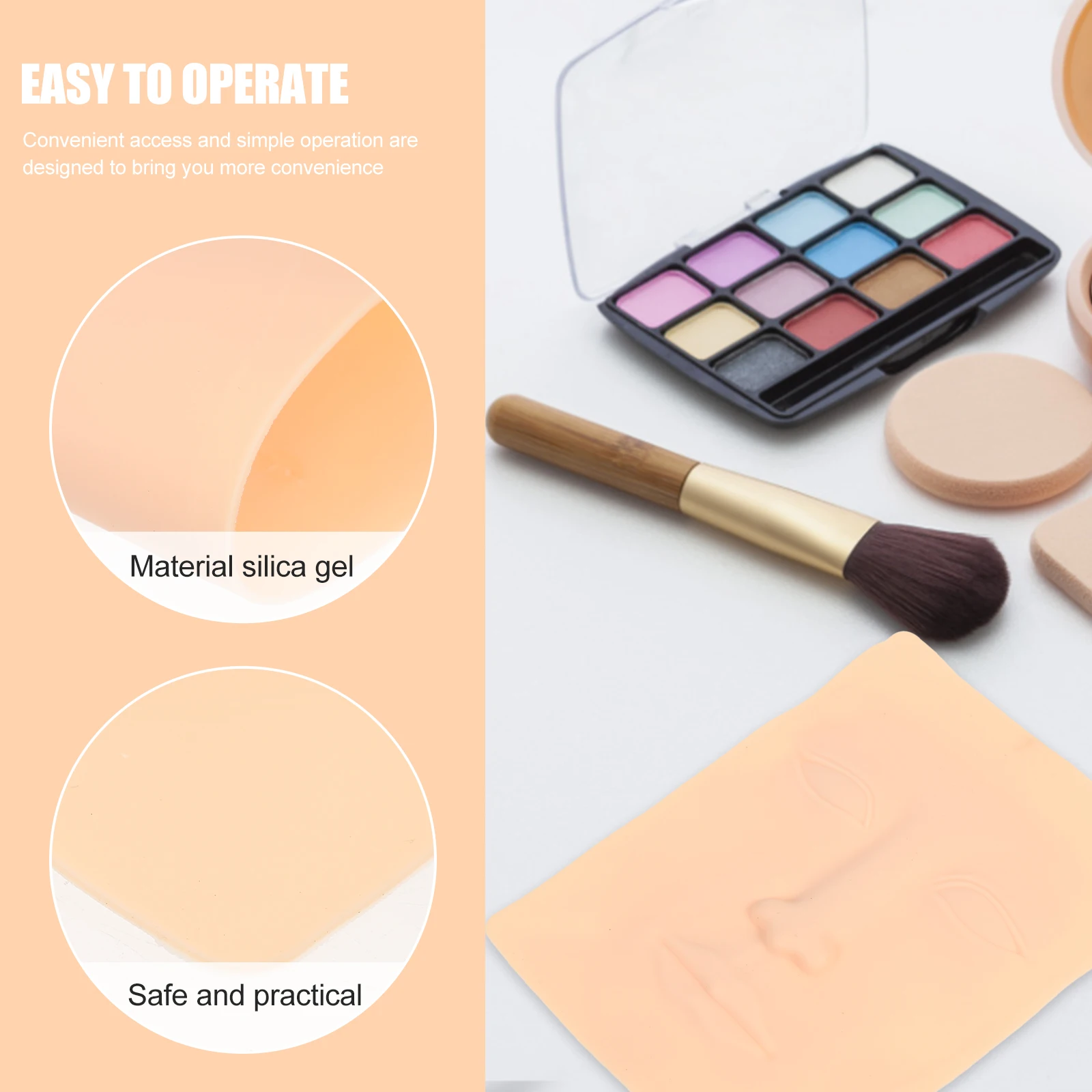 Makeup Practice 3D Silica Gel Kit Fake Skin Tattooing Training Beauty Salon Fake Practical Accessories Beauty Salon
Makeup Practice 3D Silica Gel Kit Fake Skin Tattooing Training Beauty Salon Fake Practical Accessories Beauty Salon