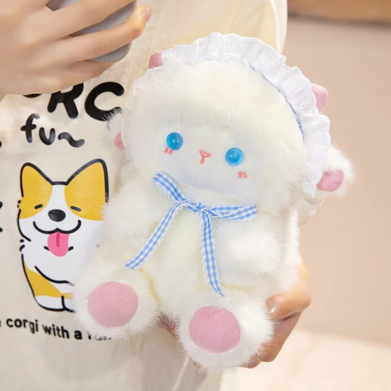 20cm Cute Lolita Lamb Plush Toy Blue Eyes Plush Doll Soft Stuffed Animal Comfort Companion Doll Birthday Student Graduation Gift
20cm Cute Lolita Lamb Plush Toy Blue Eyes Plush Doll Soft Stuffed Animal Comfort Companion Doll Birthday Student Graduation Gift