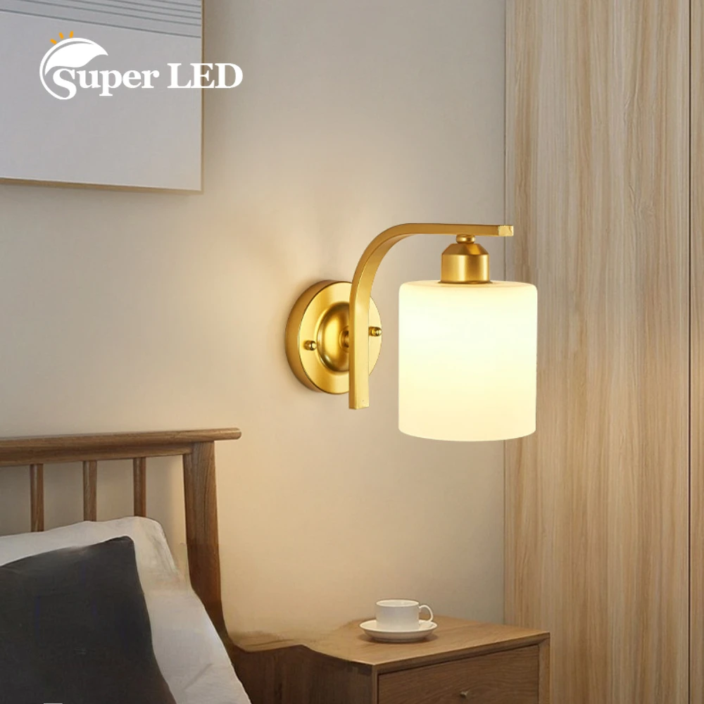 Modern LED Wall Lamps Bedside Designer Living Room Bedroom Nordic Gold Wall Lights E27 85-265V Home Decoration Wall Lamp
Modern LED Wall Lamps Bedside Designer Living Room Bedroom Nordic Gold Wall Lights E27 85-265V Home Decoration Wall Lamp
