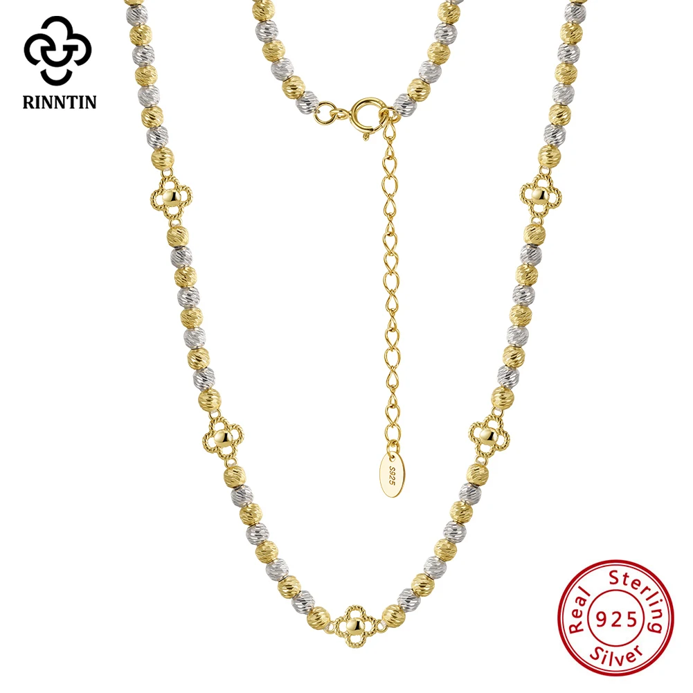 Rinntin, стерлинговое серебро 925 пробы, 4 мм, цепочка из бисера, ожерелье для женщин, очаровательные ожерелья с цветком, подарок на день рождения, модные украшения GAN11
Rinntin, стерлинговое серебро 925 пробы, 4 мм, цепочка из бисера, ожерелье для женщин, очаровательные ожерелья с цветком, подарок на день рождения, модные украшения GAN11