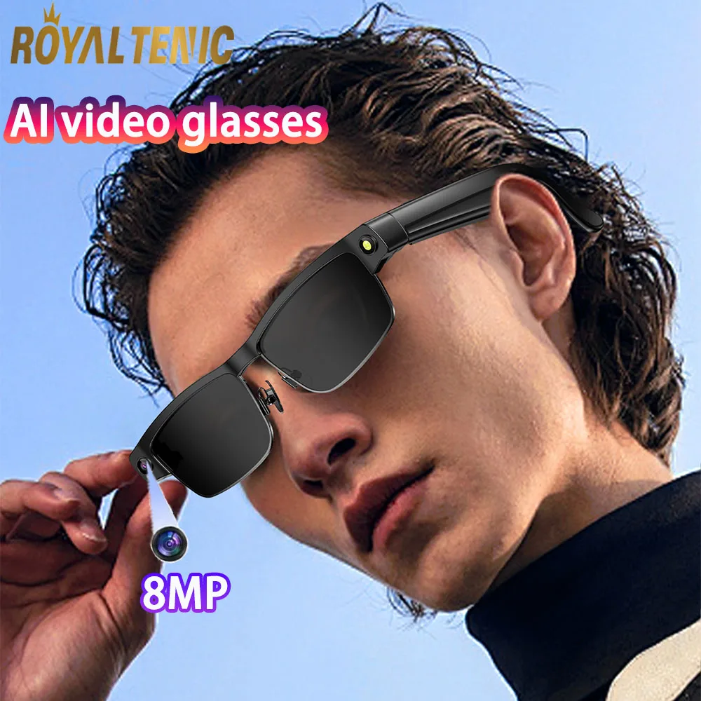 Fashion AI Smart Glasses L802 with 8MP HD Camera 1200P Video Recording Noise Reduction Real Time Translation BT Call Sunglasses
Fashion AI Smart Glasses L802 with 8MP HD Camera 1200P Video Recording Noise Reduction Real Time Translation BT Call Sunglasses