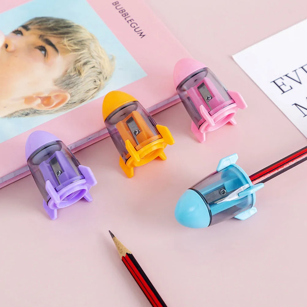 24pcs Rocket Pencil Sharpener Manual Kids School Supplies Colorful Creative Design Sturdy Reliable Easy Operate Convenient Time
24pcs Rocket Pencil Sharpener Manual Kids School Supplies Colorful Creative Design Sturdy Reliable Easy Operate Convenient Time