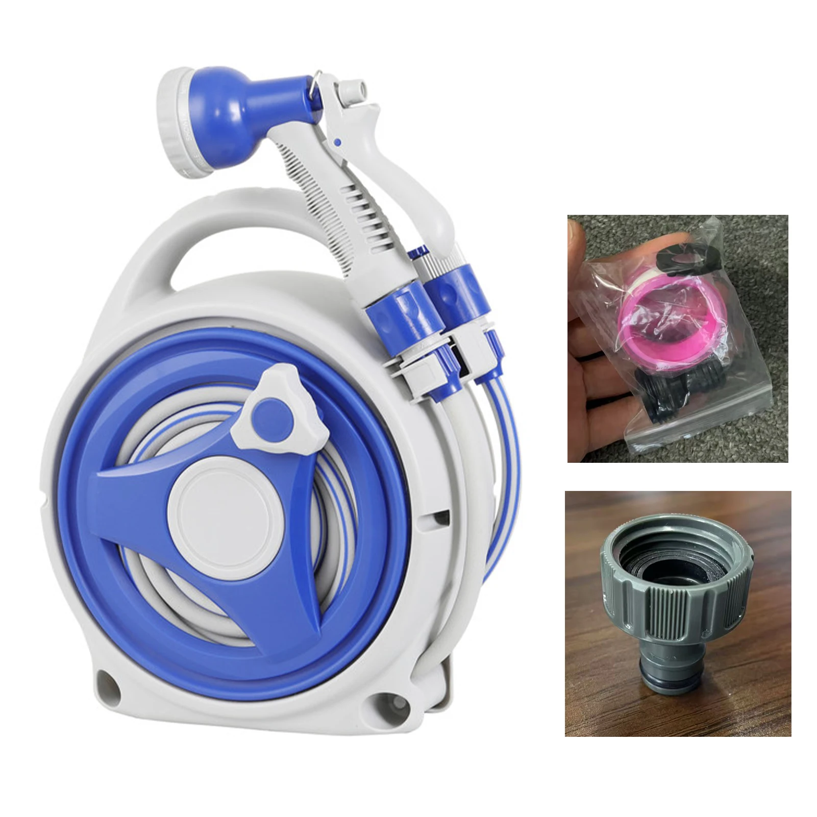 Garden Portable Hose Reel Retractable Water Hose Reels for Outside Water Hose Reels Pipe Connector for Outdoor Watering Cleaning
Garden Portable Hose Reel Retractable Water Hose Reels for Outside Water Hose Reels Pipe Connector for Outdoor Watering Cleaning
