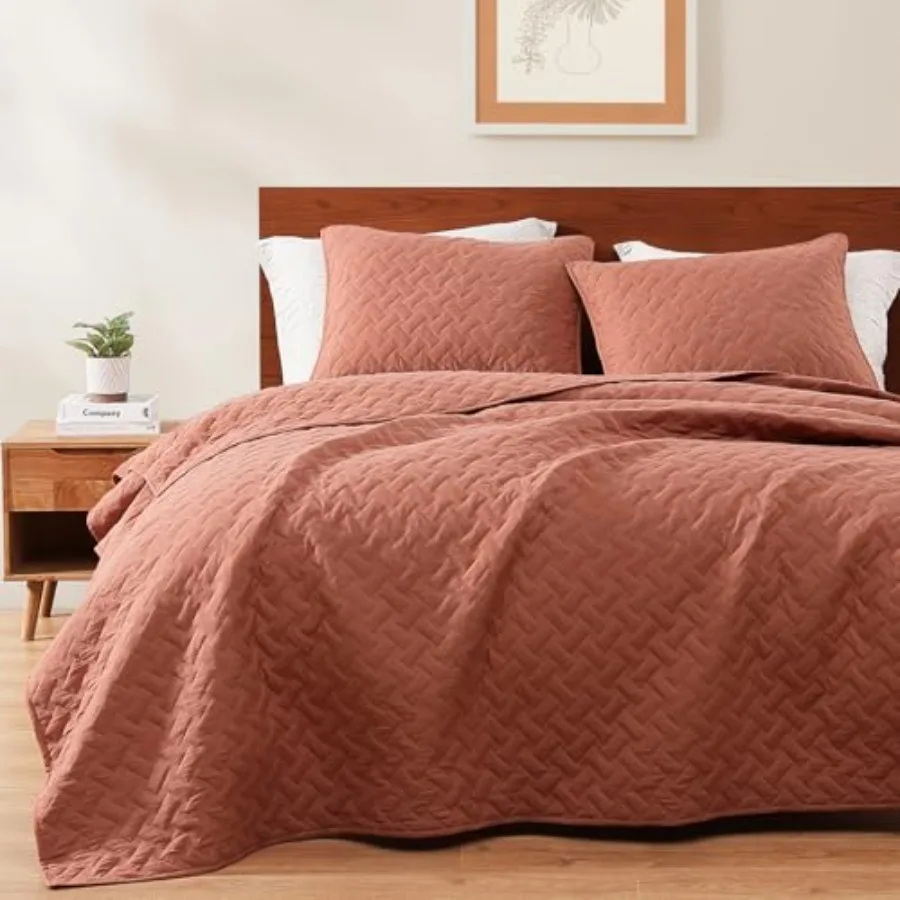 Комплект постельного белья Queen Quilt-3 Pieces Weave Autumn Leaf: стеганое покрывало Queen Size для всех сезонов, мягкое летнее покрывало с 2 подушками
Комплект постельного белья Queen Quilt-3 Pieces Weave Autumn Leaf: стеганое покрывало Queen Size для всех сезонов, мягкое летнее покрывало с 2 подушками