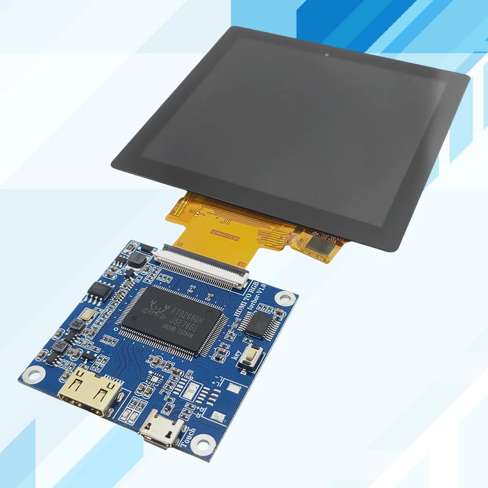 4,0-дюймовый TFT ЖК-экранный модуль 480*480 3SPI RGB 18 бит 40 контактов 3,3 В GT911 плата привода HDMI ST7701S с сенсорным квадратом
4,0-дюймовый TFT ЖК-экранный модуль 480*480 3SPI RGB 18 бит 40 контактов 3,3 В GT911 плата привода HDMI ST7701S с сенсорным квадратом