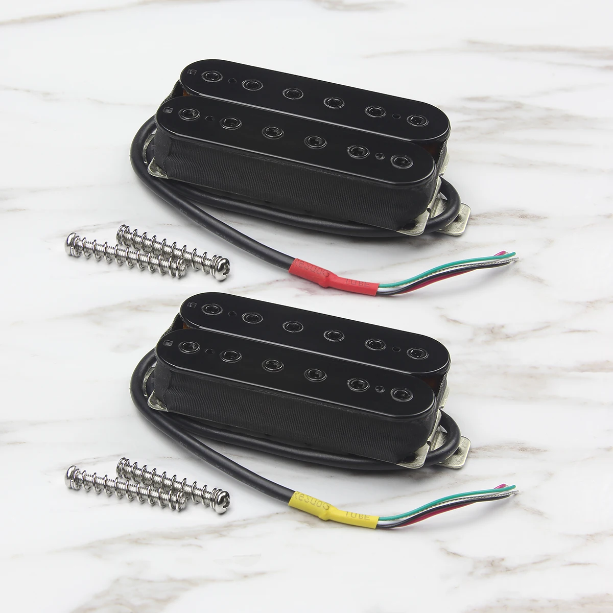 2pcs Alnico 5 Humbucker Electric Guitar Pickup Black Neck+Bridge Pickup for Guitar Parts Accessories
2pcs Alnico 5 Humbucker Electric Guitar Pickup Black Neck+Bridge Pickup for Guitar Parts Accessories