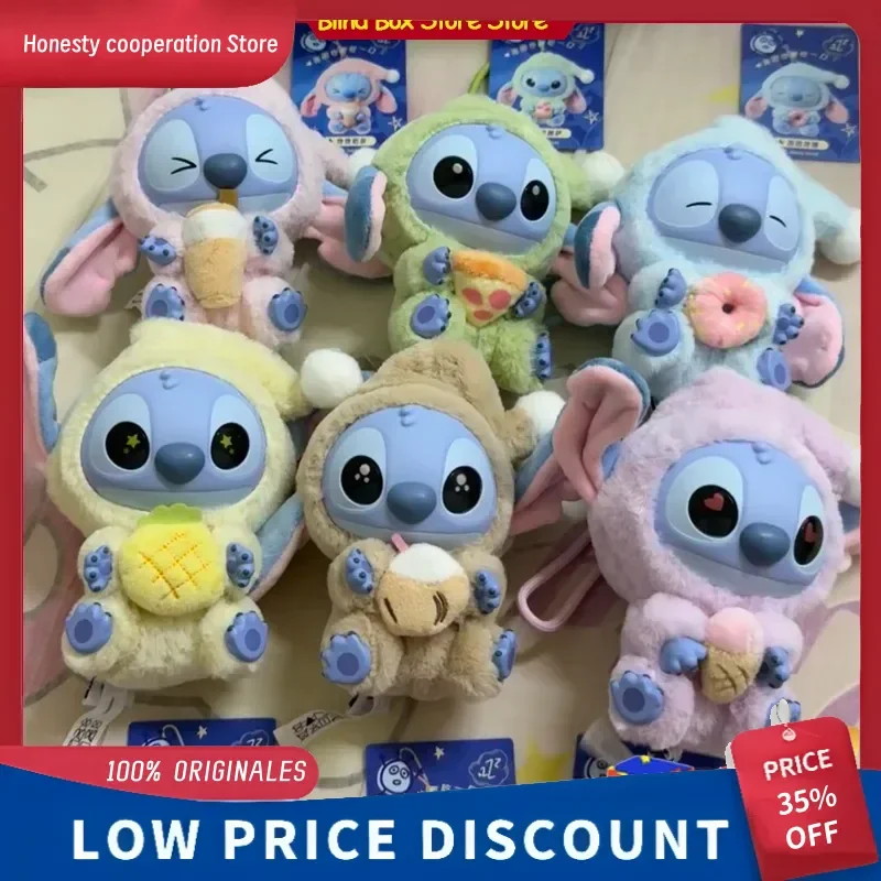 Genuine Stitch Eat Something Before Sleep Series Plush Blind Box Vinyl Toy Kawaii Doll Surprise Box Pendant Girl Gift
Genuine Stitch Eat Something Before Sleep Series Plush Blind Box Vinyl Toy Kawaii Doll Surprise Box Pendant Girl Gift