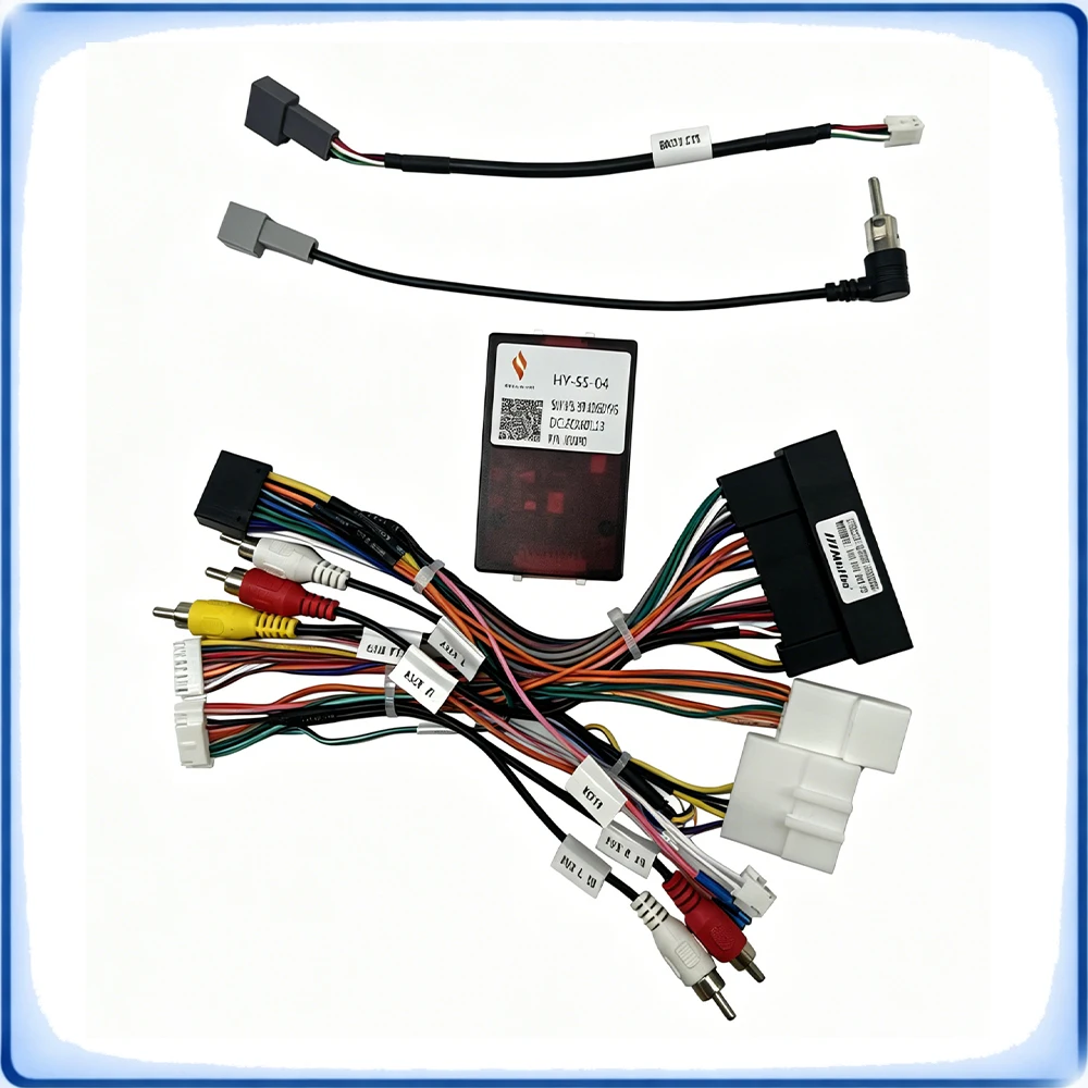Car Radio Wiring Harness with CANBUS Decoder for Kia Sorento 2015 Sportage Hyundai Sonata Mid Model Plug and Play
Car Radio Wiring Harness with CANBUS Decoder for Kia Sorento 2015 Sportage Hyundai Sonata Mid Model Plug and Play