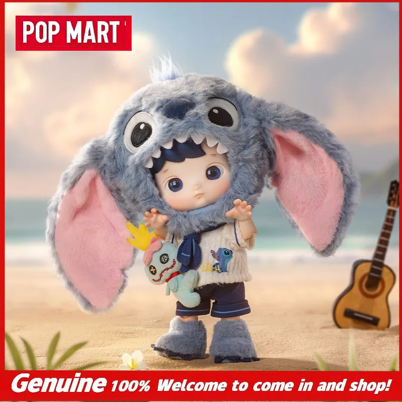 POP MART Hacipupu Stitch 1/8: Коллекционная шарнирная фигурка BJD в плюшевом костюме, игрушка-сюрприз для коллекционеров аниме
POP MART Hacipupu Stitch 1/8: Коллекционная шарнирная фигурка BJD в плюшевом костюме, игрушка-сюрприз для коллекционеров аниме