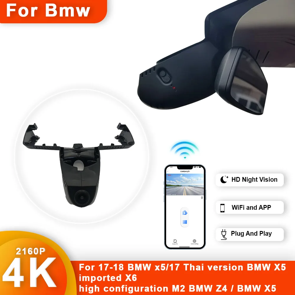 For BMW X3 G01 2018-2023 Front and Rear 4K Dash Cam for Car Camera Recorder Dashcam WIFI Car Dvr Recording Devices Accessories
For BMW X3 G01 2018-2023 Front and Rear 4K Dash Cam for Car Camera Recorder Dashcam WIFI Car Dvr Recording Devices Accessories