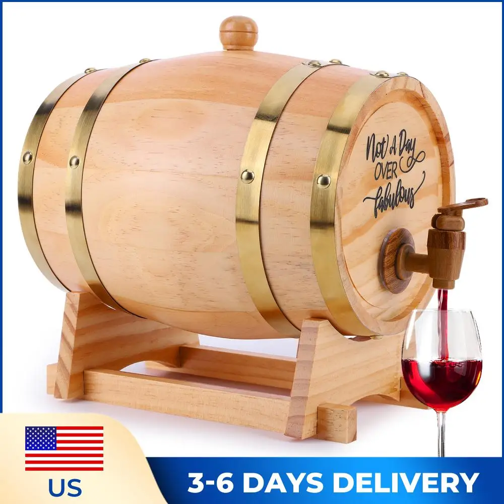 Деревянная бочка для виски объемом 3 л с гравировкой, подставкой и краном, для коктейлей, бурбона, рома, текилы, пива
Деревянная бочка для виски объемом 3 л с гравировкой, подставкой и краном, для коктейлей, бурбона, рома, текилы, пива