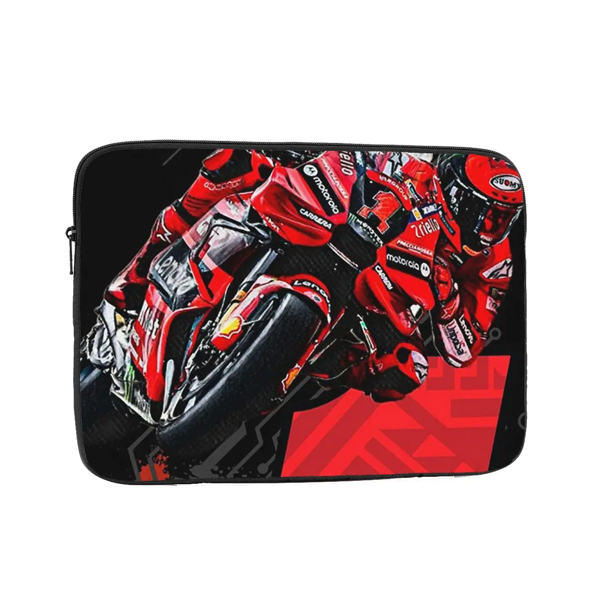 Francesco Bagnaia Number 1 Moto GP Laptop Sleeve Cover Bag 10 12 13 15 17 Inch Notebook Bag Sleeve Tablet Shockproof Case Bag
Francesco Bagnaia Number 1 Moto GP Laptop Sleeve Cover Bag 10 12 13 15 17 Inch Notebook Bag Sleeve Tablet Shockproof Case Bag