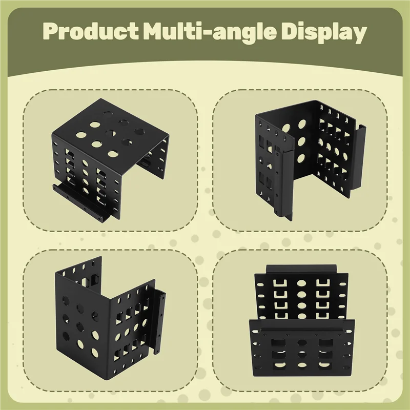 Popular 4-Bay 2.5 Inch Hard Drive Caddy Internal Mounting Adapter Bracket Aluminum Alloy Mobile Holder
Popular 4-Bay 2.5 Inch Hard Drive Caddy Internal Mounting Adapter Bracket Aluminum Alloy Mobile Holder