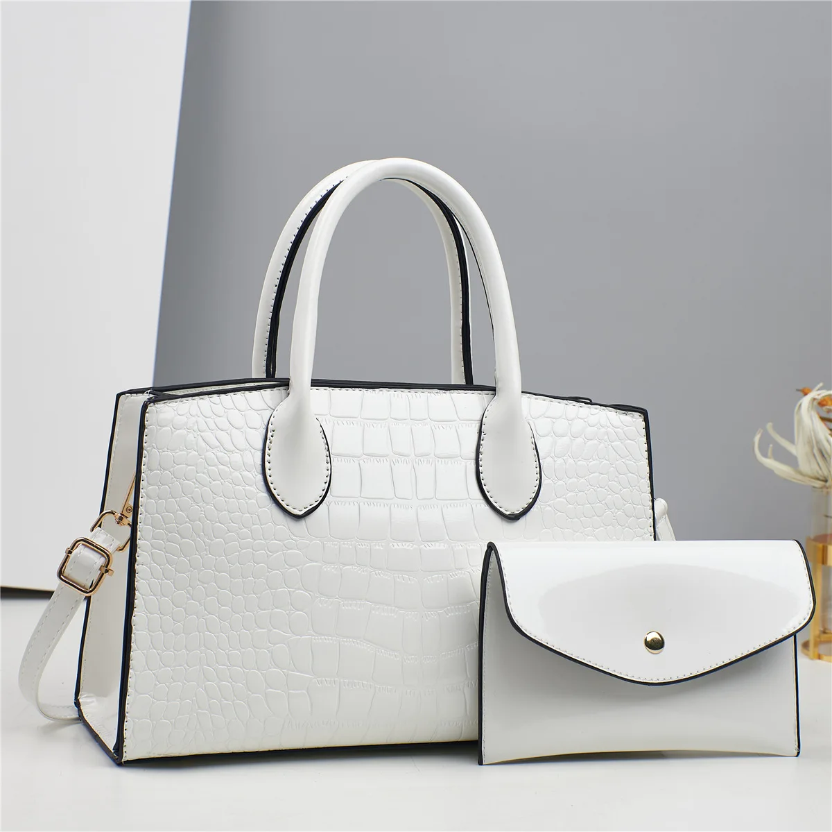 Purses and Handbags For Women Top-Handle Satchel Shoulder Bags Ladies Messenger Tote Bag with Matching Clutch Wallet
Purses and Handbags For Women Top-Handle Satchel Shoulder Bags Ladies Messenger Tote Bag with Matching Clutch Wallet