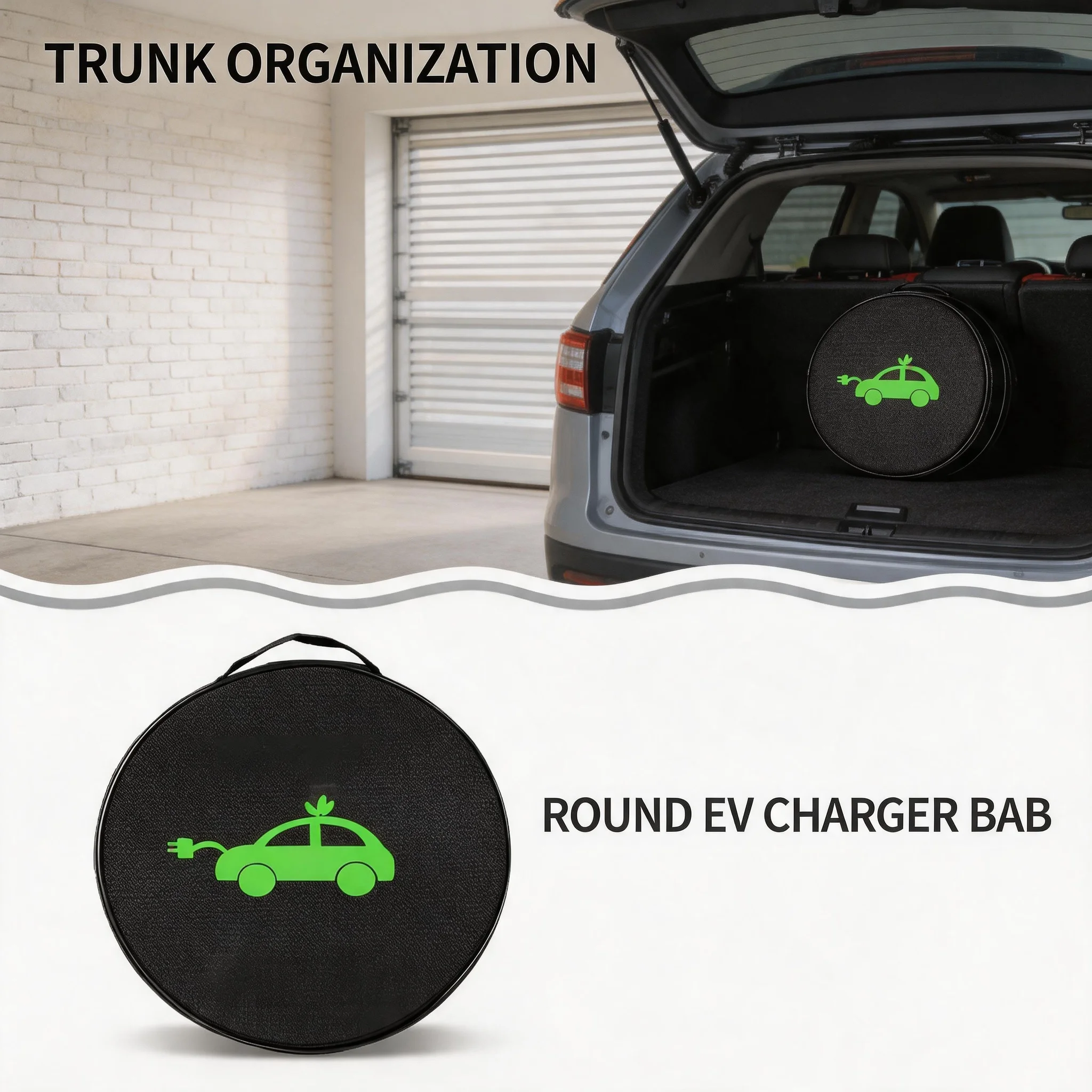 Waterproof Portable EV Charging Cable Organizer Bag Car Tools Storage & Organizer for Jumper Cables Universal Cars Trucks
Waterproof Portable EV Charging Cable Organizer Bag Car Tools Storage & Organizer for Jumper Cables Universal Cars Trucks