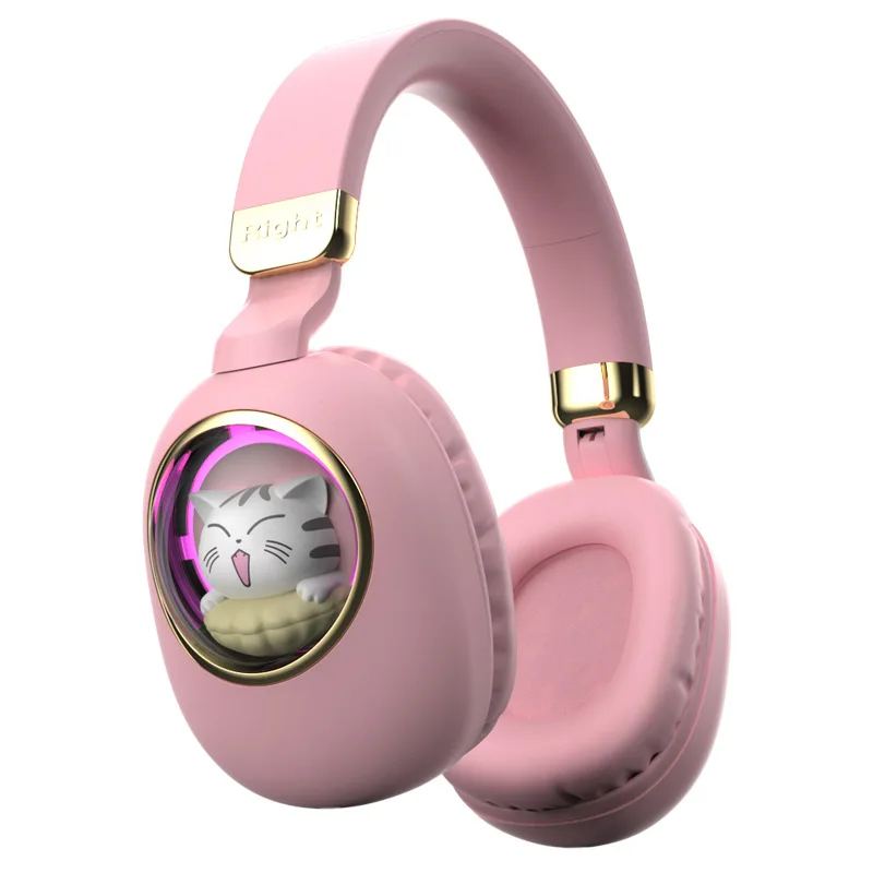 For Girl Gift Light-up Cute Cartoon Pet Doll Bag Comfortable Wear Headset Bluetooth5.1 Shape Folding Design Ultra Long Endurance
For Girl Gift Light-up Cute Cartoon Pet Doll Bag Comfortable Wear Headset Bluetooth5.1 Shape Folding Design Ultra Long Endurance