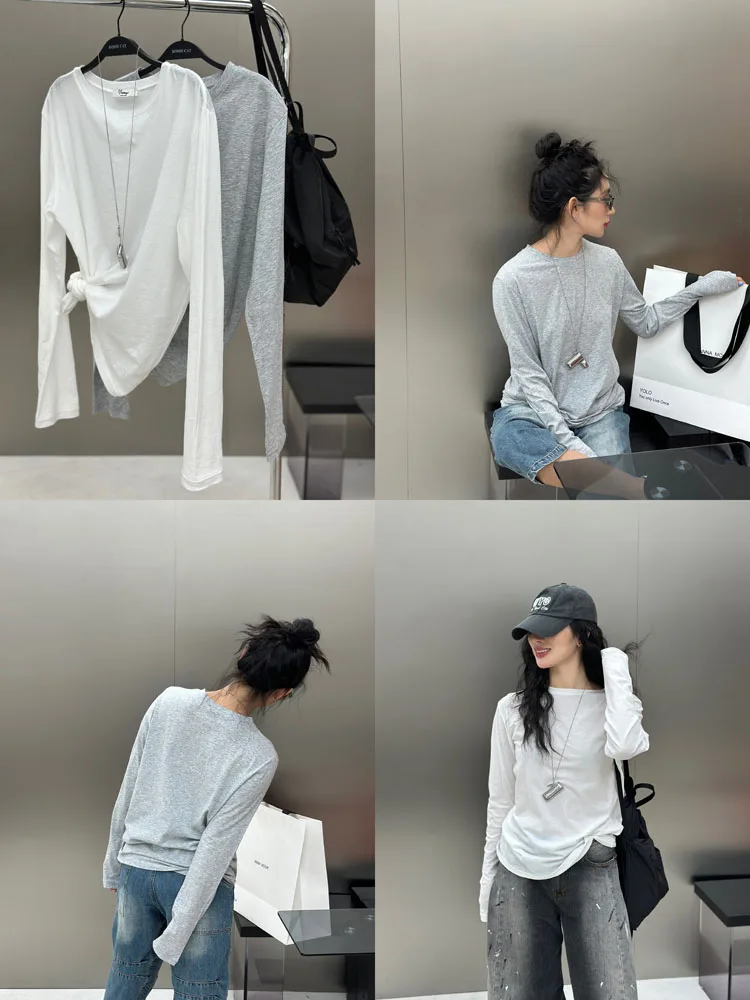 Мягкая, приятная к телу женская футболка-кимоно с круглым вырезом, влагоотводящая, в уличном стиле, с длинным рукавом, свободного кроя
Мягкая, приятная к телу женская футболка-кимоно с круглым вырезом, влагоотводящая, в уличном стиле, с длинным рукавом, свободного кроя