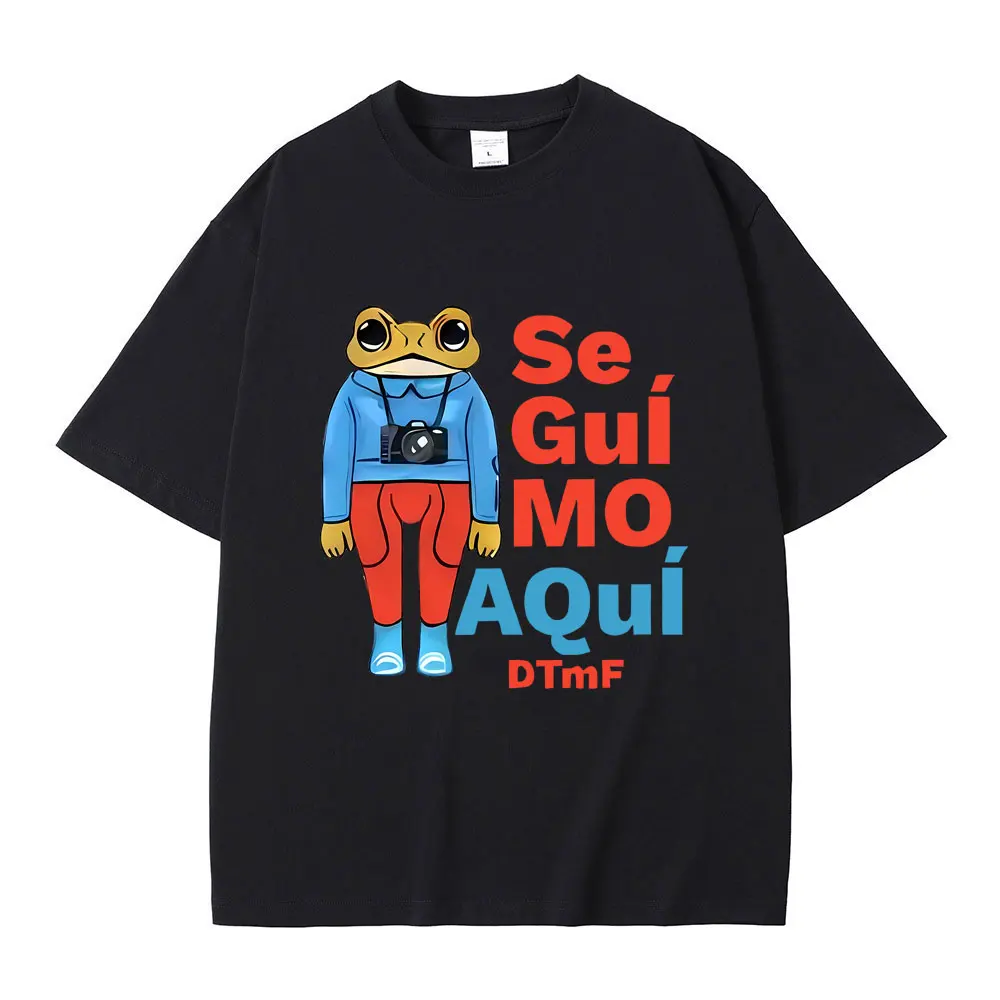 Rapper Bad Bunny DeBi TiRAR MaS FOToS DTMF Funny Meme T-shirt Men's Hip Hop Tees Streetwear Men Women Fashion Oversized T Shirt
Rapper Bad Bunny DeBi TiRAR MaS FOToS DTMF Funny Meme T-shirt Men's Hip Hop Tees Streetwear Men Women Fashion Oversized T Shirt