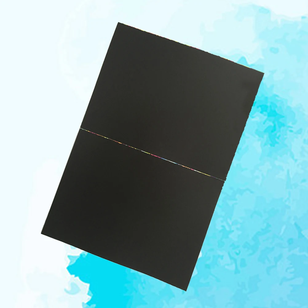 Kids Craft Scratch Paper Black Matte Thick Rainbow Graffiti Drawing Scrapbook for Children DIY Art Creative Non-Toxic Fun
Kids Craft Scratch Paper Black Matte Thick Rainbow Graffiti Drawing Scrapbook for Children DIY Art Creative Non-Toxic Fun