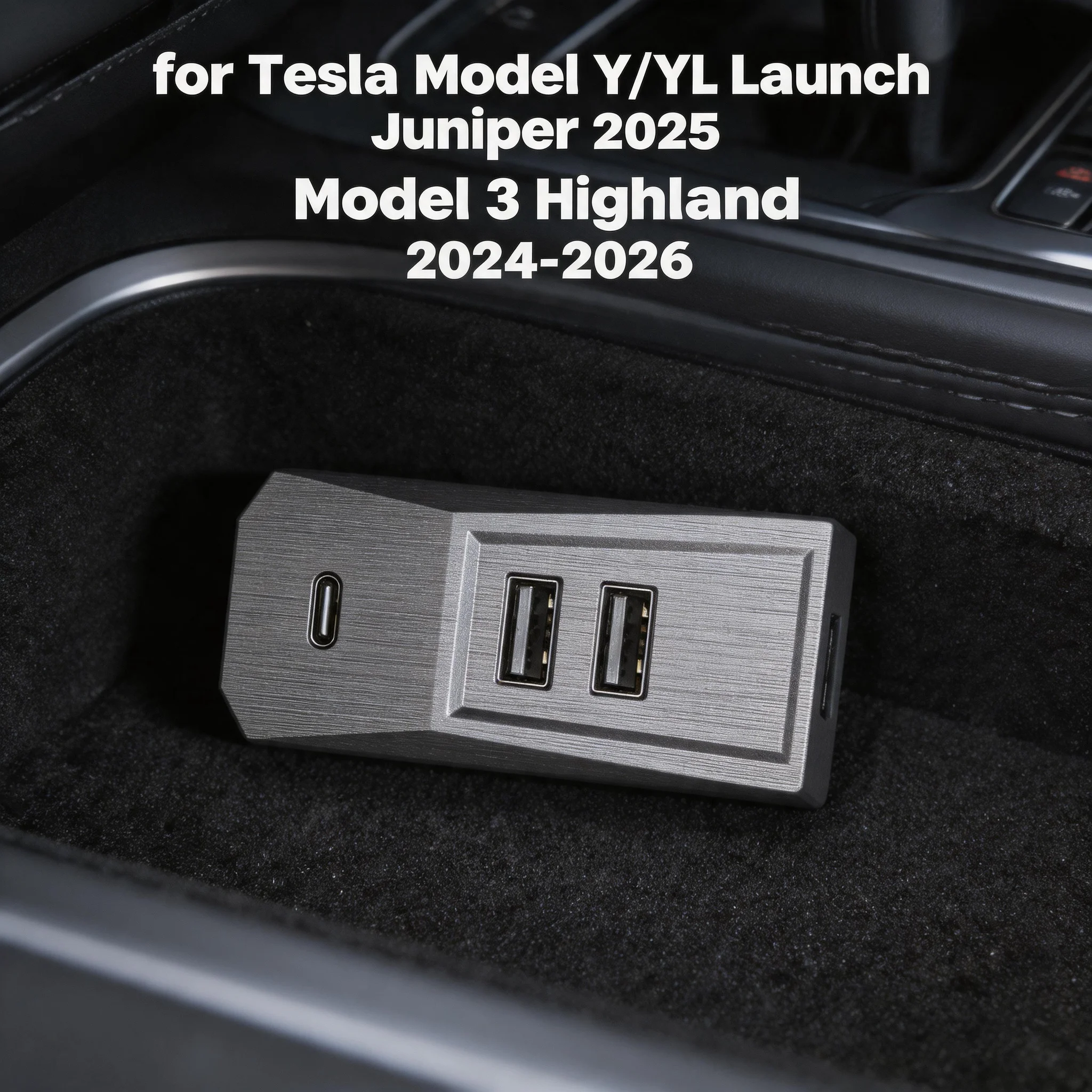 Custom Fit Easy Install Glovebox USB Hub For Tesla Model YL Y Juniper Launch Model 3 Highland Type-C Splitter Docking Station
Custom Fit Easy Install Glovebox USB Hub For Tesla Model YL Y Juniper Launch Model 3 Highland Type-C Splitter Docking Station