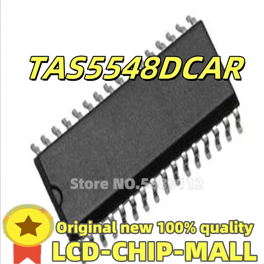 2 шт. TAS5548DCAR TAS5548D TAS5548 TSSOP56 IC 100% качество
2 шт. TAS5548DCAR TAS5548D TAS5548 TSSOP56 IC 100% качество