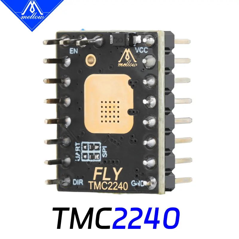 Плата драйвера 3D silent TMC2240, плата SPI, аксессуар для 3D-принтера, контроллер шагового двигателя 42
Плата драйвера 3D silent TMC2240, плата SPI, аксессуар для 3D-принтера, контроллер шагового двигателя 42