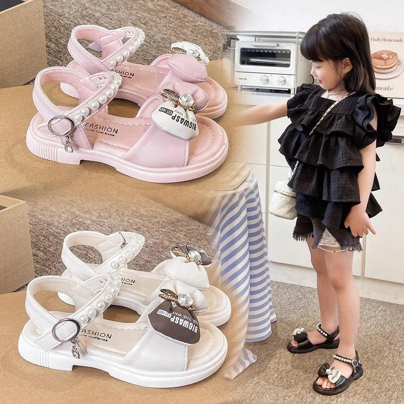 2025 Girls Sandals New Summer Children Bow Baby Fashion Show Little Girl Rhinestone Princess Shoes
2025 Girls Sandals New Summer Children Bow Baby Fashion Show Little Girl Rhinestone Princess Shoes