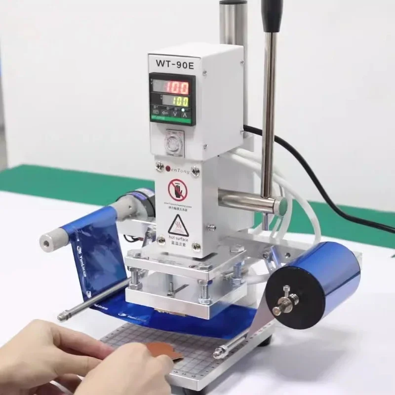 Multi Function Hot Foil Stamping Machine Manual Operation for Leather Paper Wood Branding Embossing with Auto Feed PU Foil Press
Multi Function Hot Foil Stamping Machine Manual Operation for Leather Paper Wood Branding Embossing with Auto Feed PU Foil Press