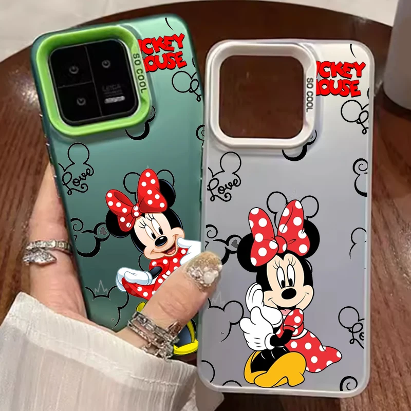 Disney Minnie Cute Beautiful For Xiaomi Mi 11 12T 13T Poco F4 F3 X3 X5 C51 C50 M3 M5S Pro Lite 5G Colorful Silver Phone Case
Disney Minnie Cute Beautiful For Xiaomi Mi 11 12T 13T Poco F4 F3 X3 X5 C51 C50 M3 M5S Pro Lite 5G Colorful Silver Phone Case