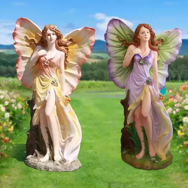 Flower fairy ornament outdoor fiberglass figure sculpture garden landscape shopping mall decoration
Flower fairy ornament outdoor fiberglass figure sculpture garden landscape shopping mall decoration