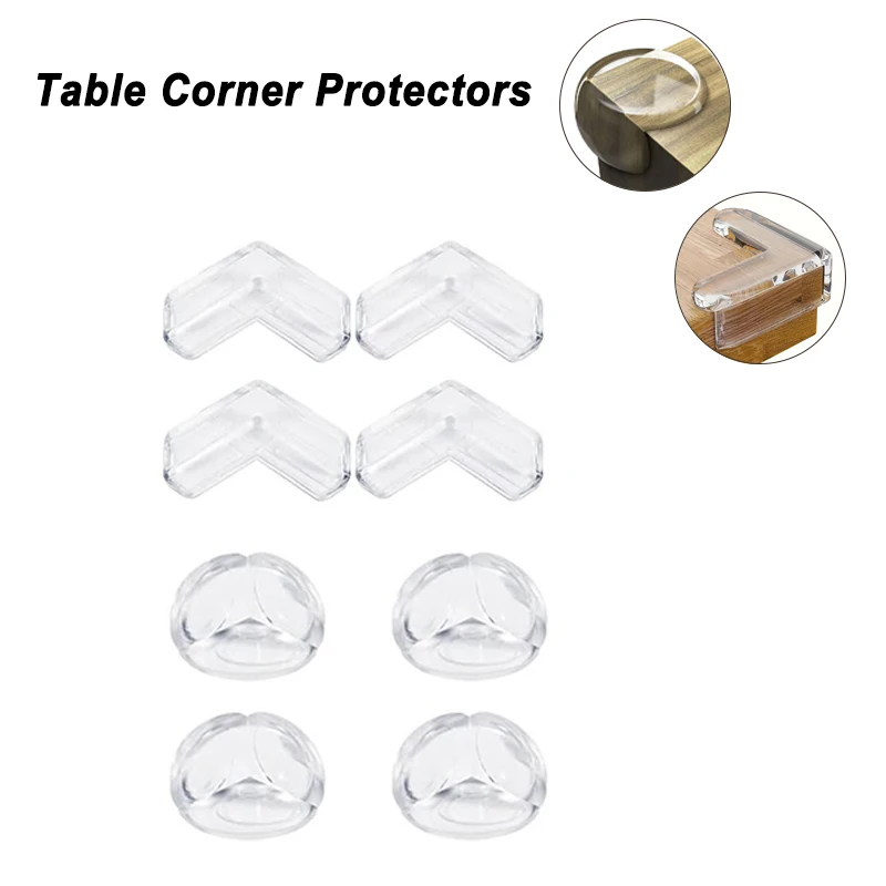 4/12 PCS Table Corner Protectors Transparent Anti Collision Baby Safety Silicone Protector Adhesive Furniture Corner Protection
4/12 PCS Table Corner Protectors Transparent Anti Collision Baby Safety Silicone Protector Adhesive Furniture Corner Protection